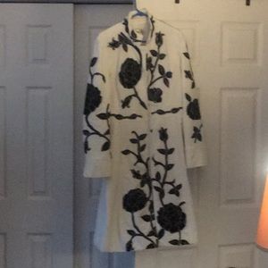 White Velour Coat